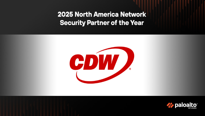 CDW Named Network Security Partner of the Year by Palo Alto Networks